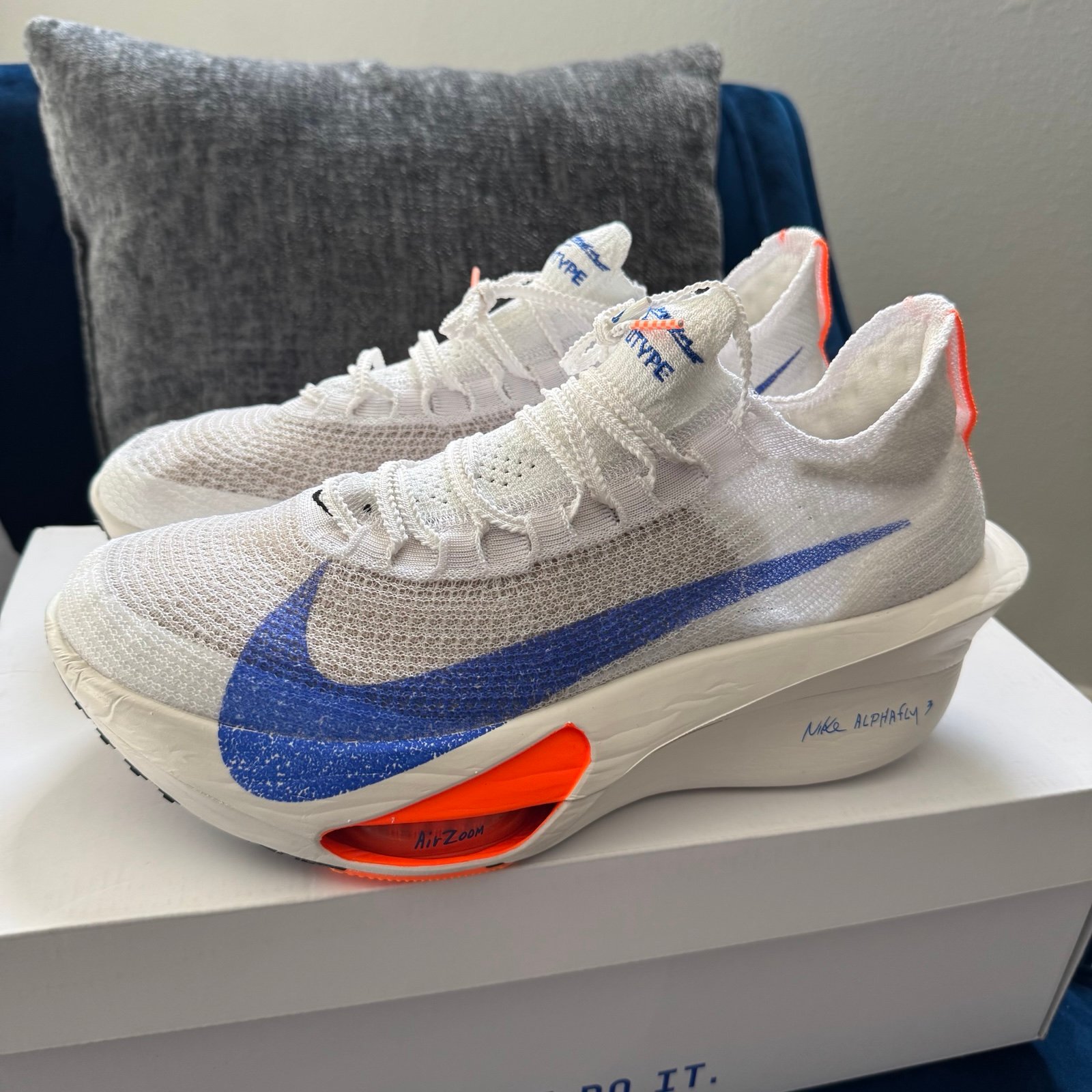 NIKE AIR ZOOM ALPHAFLY NEXT% 3 'BLUEPRINT PACK' RUNNING SHOES SIZE 12.5 MEN NEW