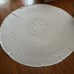 EUC 70 round medallion tablecloth