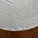 EUC 70 round medallion tablecloth