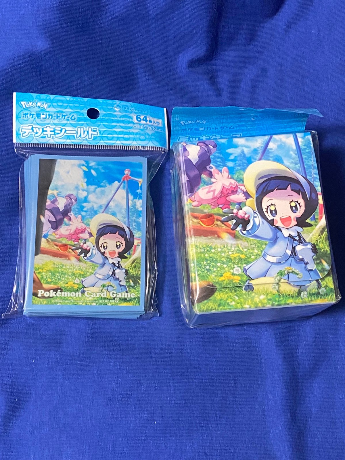Pokemon tcg sleeves deckbox set Poppy Tinkaton