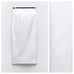 NWT. Zara White High-Waist Midi Pencil Skirt with Contrast Belt. Size L.