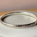 Vintage Sterling Silver bangle bracelet