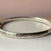 Vintage Sterling Silver bangle bracelet