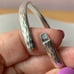 Vintage Sterling Silver bangle bracelet