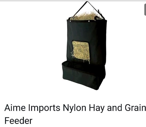 Aime Imports Nylon Hay and Grain Feeder