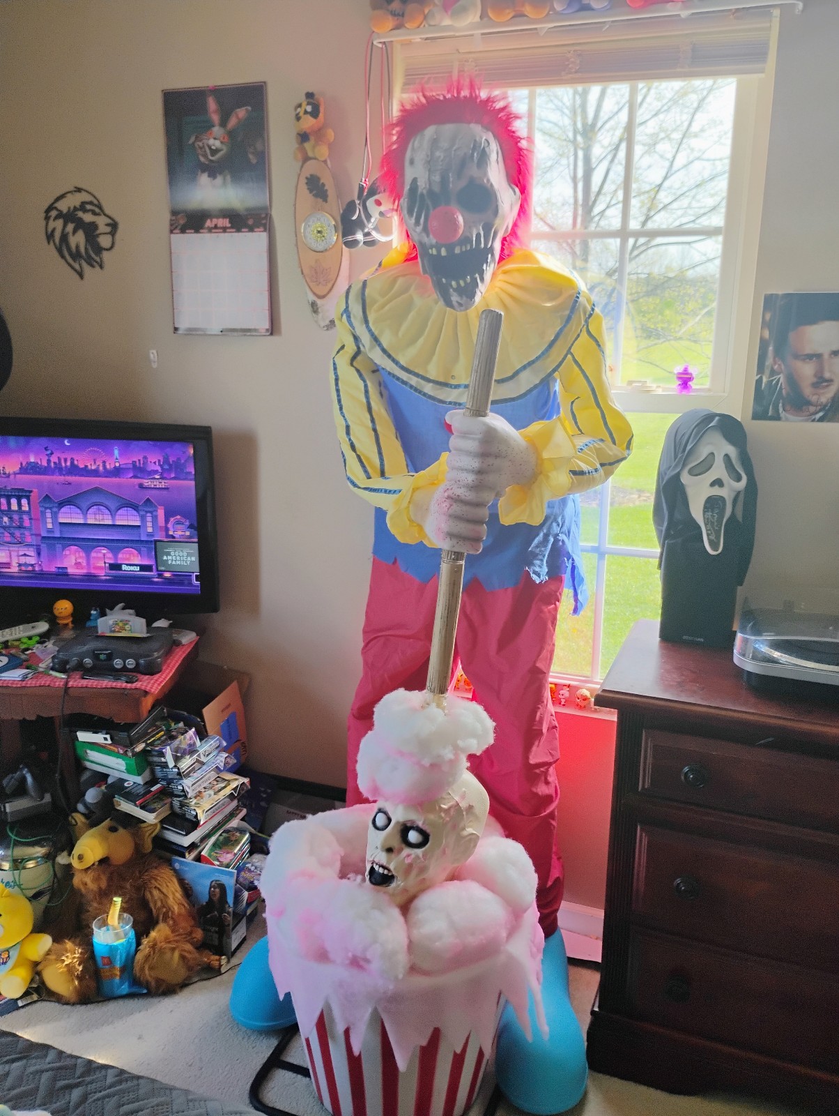 Cotton Candy Dan animatronic WORKS