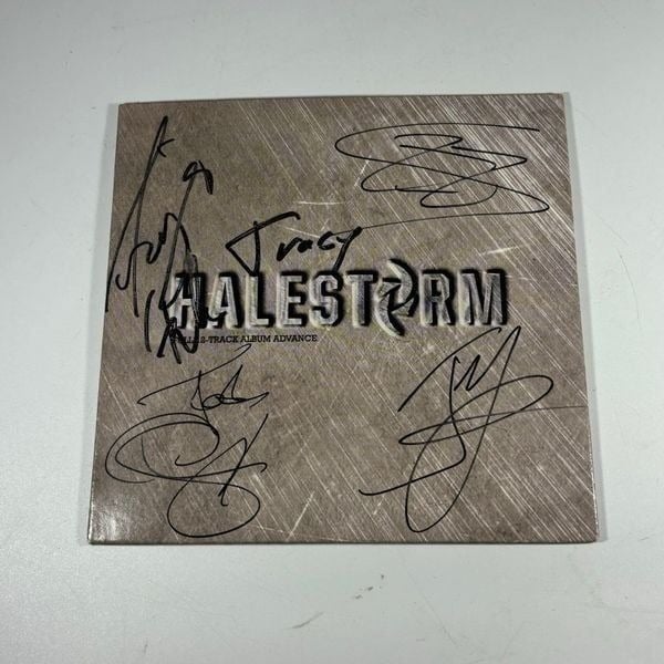HALESTORM Signed Autographed by Full Band Advanced Promo CD Rare