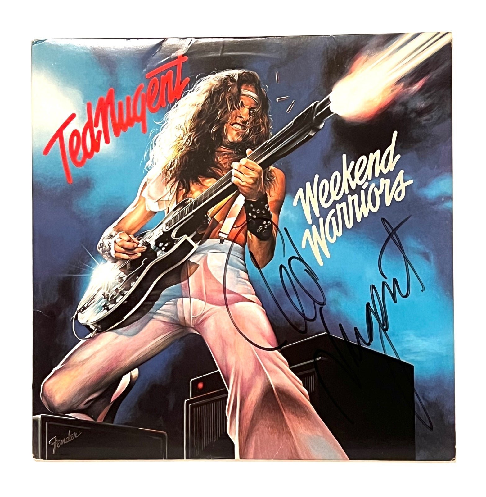 Ted Nugent “Weekend Warriors” Autographed Vinyl