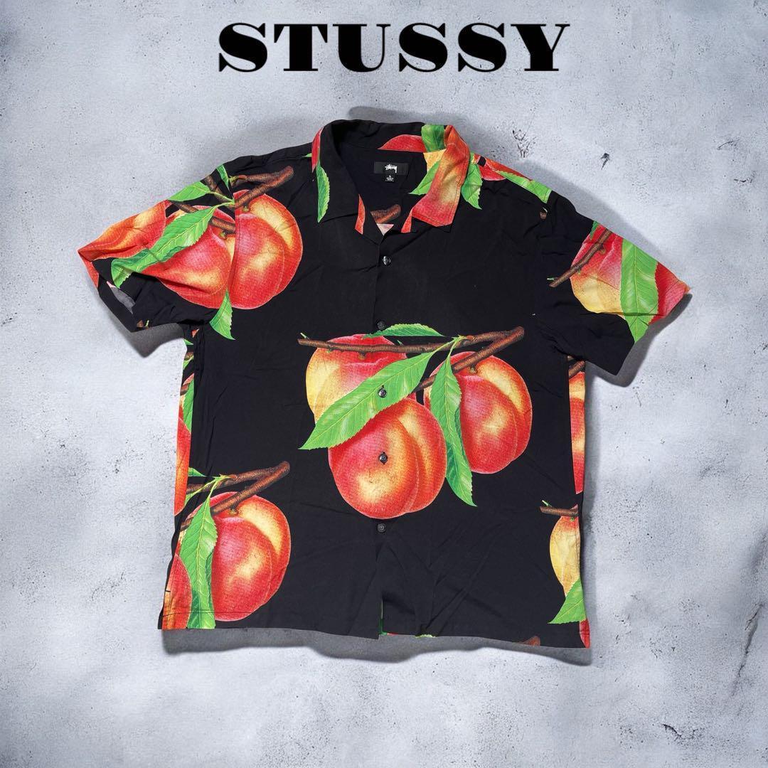 数量は多い  21SS STUSSY PEACH PATTERN SHIRT トップス