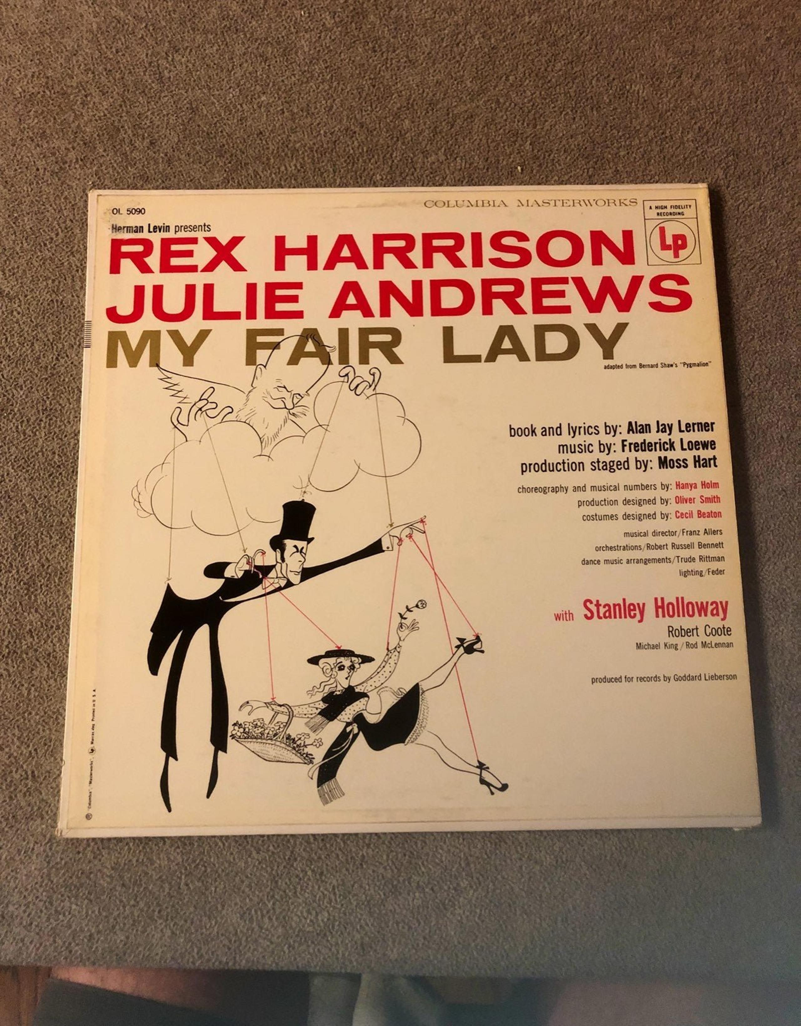 My Fair Lady Soundtrack Record Lp