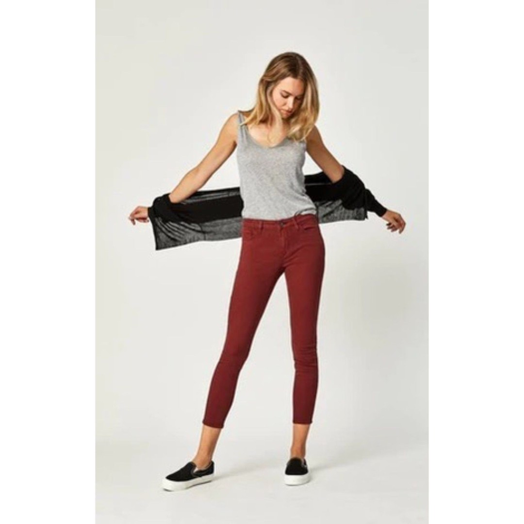 NWT Mavi Adriana Ankle Super Skinny in Spiced Apple Twill size 29