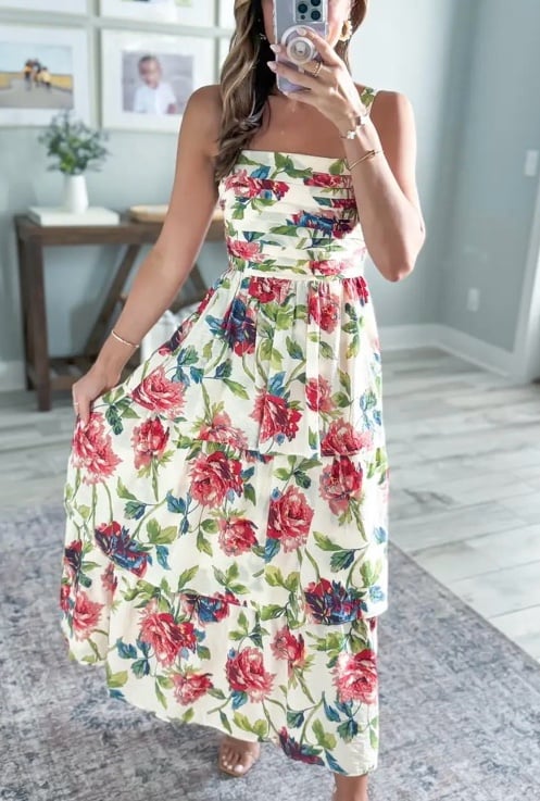 Abercrombie and Fitch Floral Maxi Dress