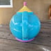 Vintage Lindt Stymeist Colorways 6-cup Teapot in Turquoise Yellow and Pink