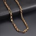28 Womens 14K Gold Chain Link Figaro Style Necklace 14 Karat Jewelry 28 inch