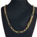 28 Womens 14K Gold Chain Link Figaro Style Necklace 14 Karat Jewelry 28 inch