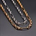 28 Womens 14K Gold Chain Link Figaro Style Necklace 14 Karat Jewelry 28 inch