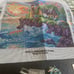 Vintage DIMENSIONS needlepoint BEACON OF HOPE designed by Judy Gibson 14”x12”