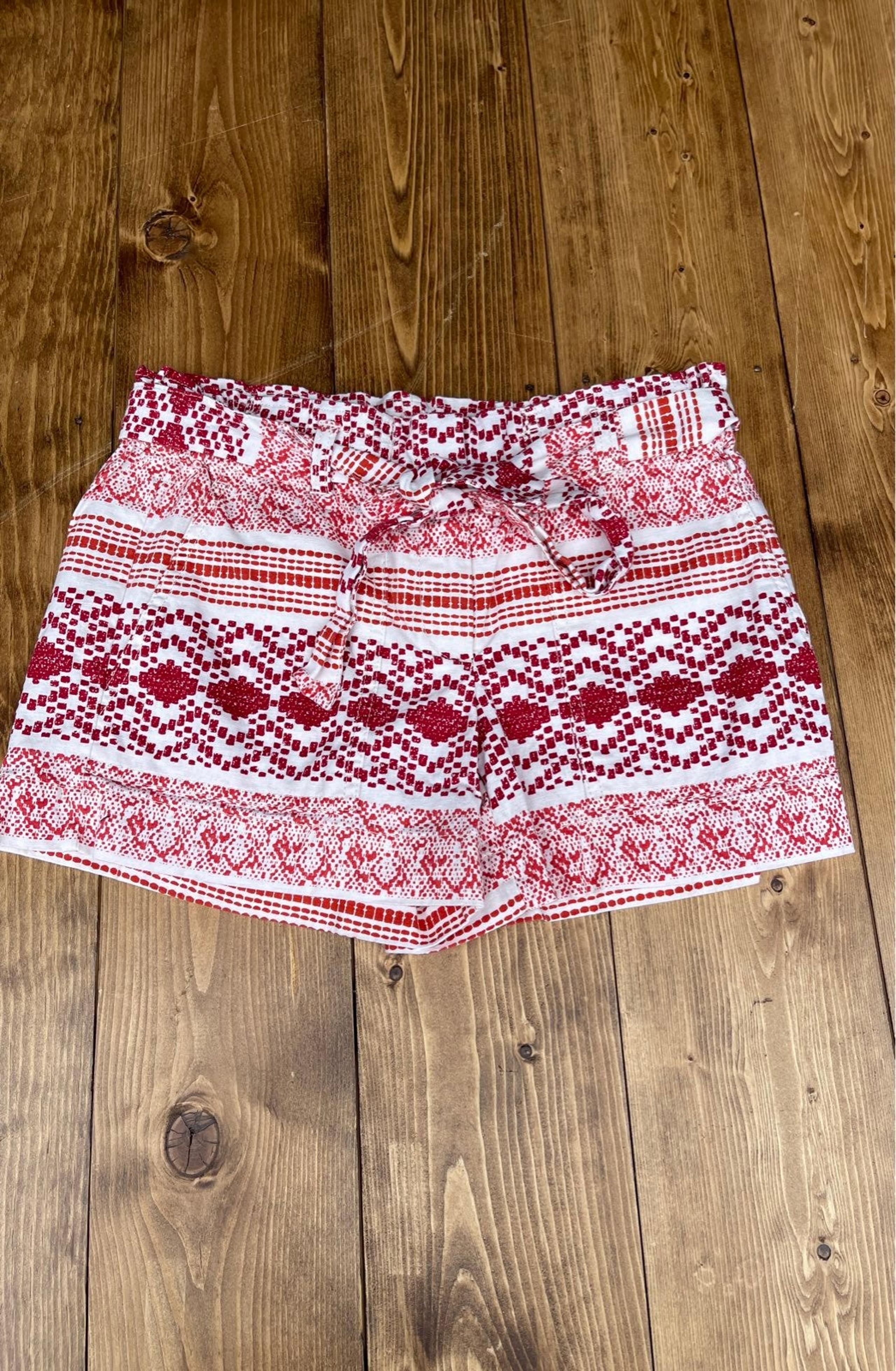 Ann Taylor Loft Shorts paper bag Linen Blend Women’s sz 00  summer comfortable