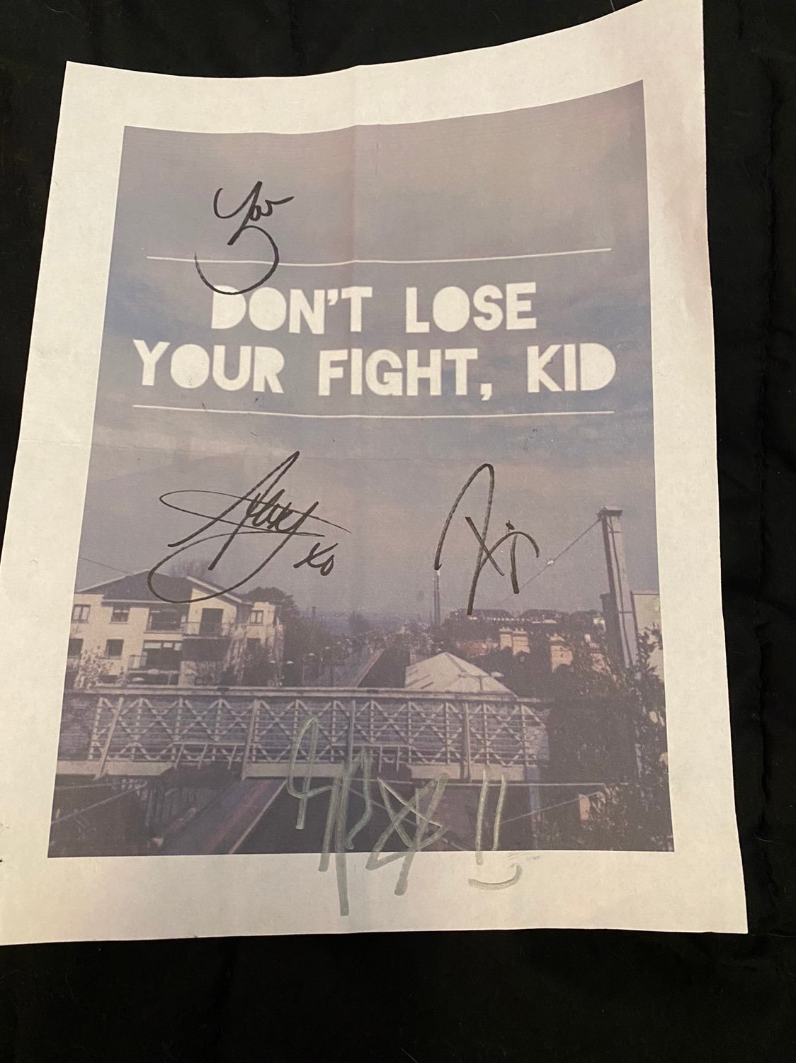 signed print