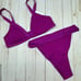 *NWT* L*Space Farrah Bikini Top and Lola Bitsy Bikini Bottom Ribbed Swimsuit Set