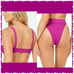 *NWT* L*Space Farrah Bikini Top and Lola Bitsy Bikini Bottom Ribbed Swimsuit Set