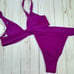*NWT* L*Space Farrah Bikini Top and Lola Bitsy Bikini Bottom Ribbed Swimsuit Set