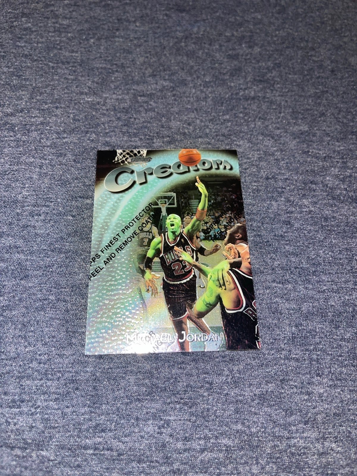Michael Jordan 97-98 Topps Finest “Creators” Silver Uncommon 287 Pack Fresh Mint