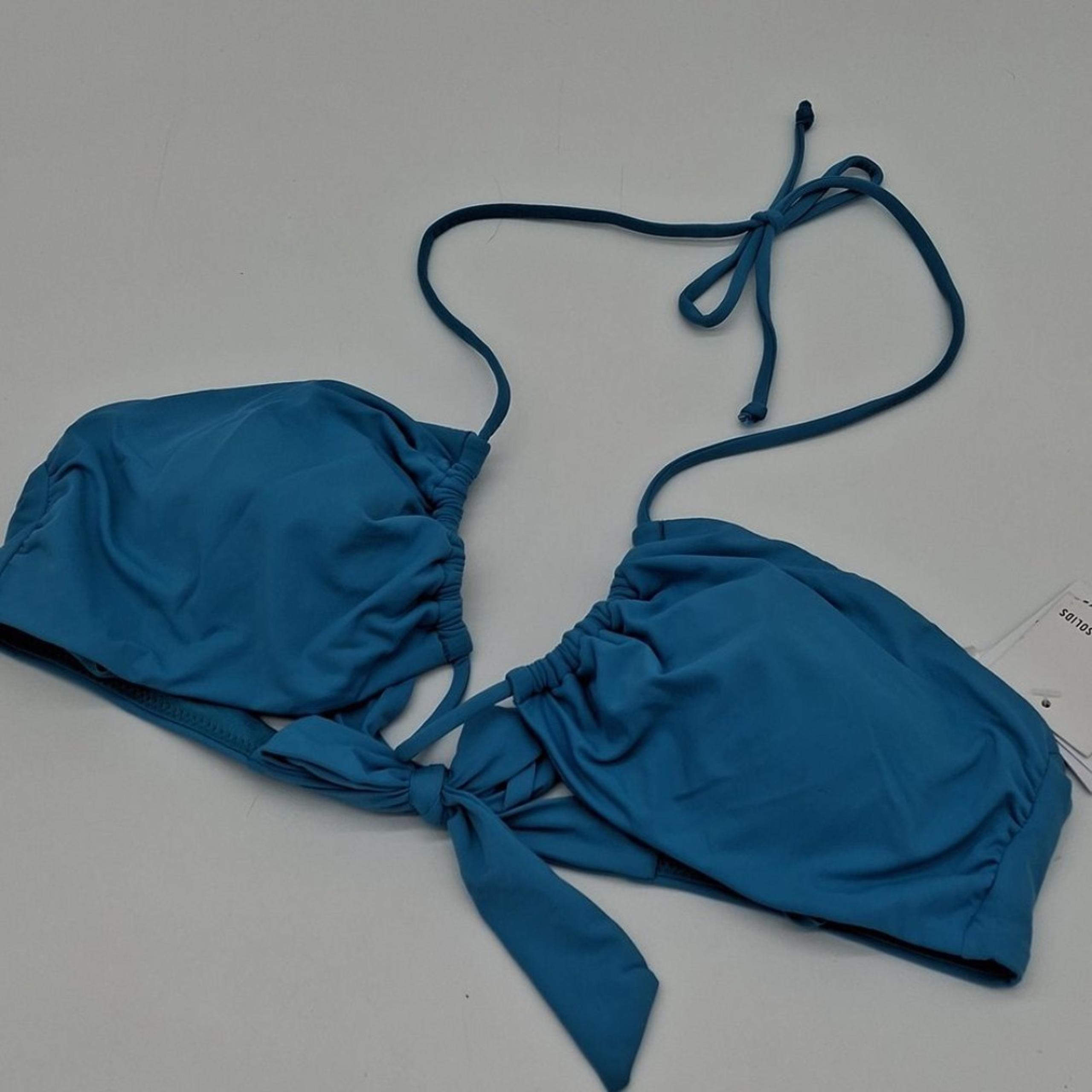 O'Neill Bikini Top Juniors Large Saltwater Solids Embry Multiway Blue Moon L