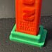 Rare Vintage No Feet Santa Claus ‘A’ Pez Dispenser Pat#2.6 MI AUSTRIA, clean ste