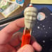 Rare Vintage No Feet Santa Claus ‘A’ Pez Dispenser Pat#2.6 MI AUSTRIA, clean ste
