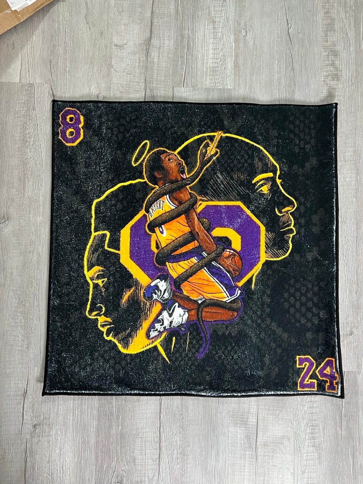 Kobe Bryant rug soft material 3FTx3FT
