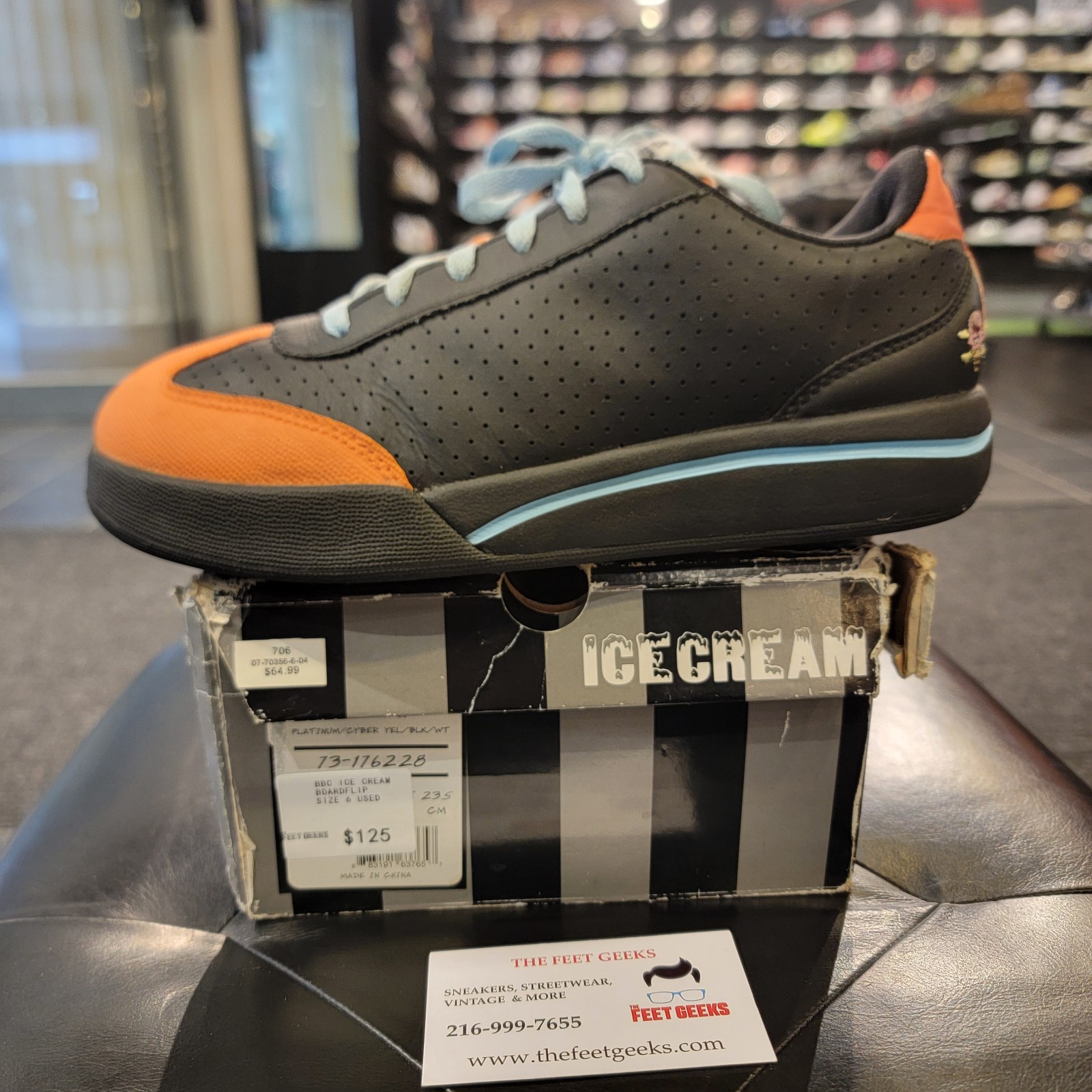 Reebok BBC Ice Cream Boardflip Size 6 Men Shoes