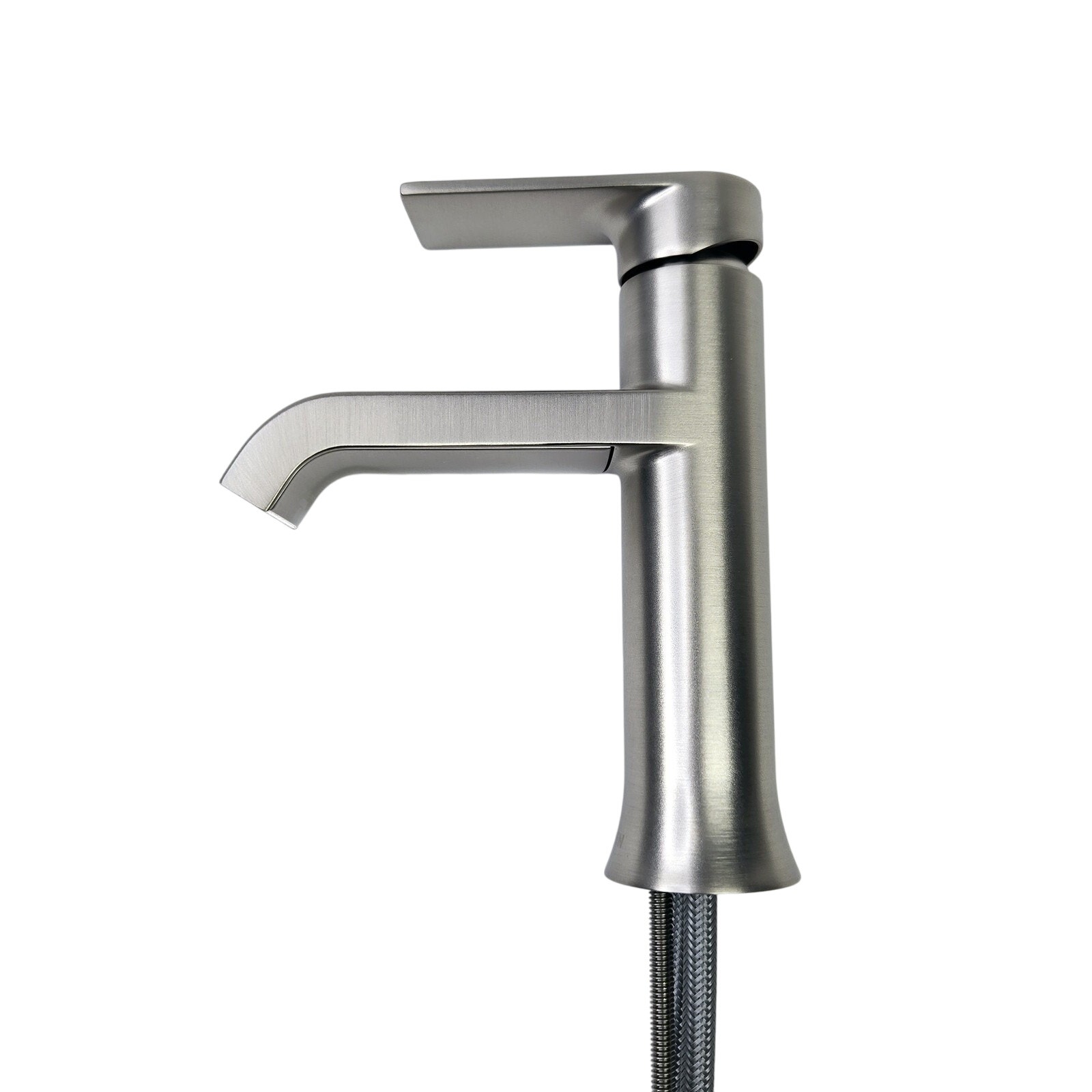 Moen WS84760SRN Genta One-Handle Bathroom Faucet - Spot Resist Brushed Nickel