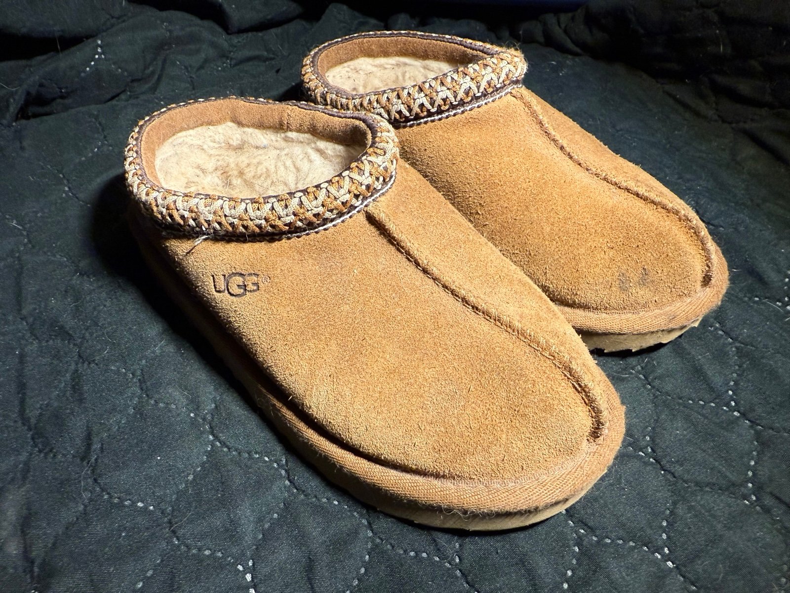 UGG Tasman Kids Size 12 Slip Ons