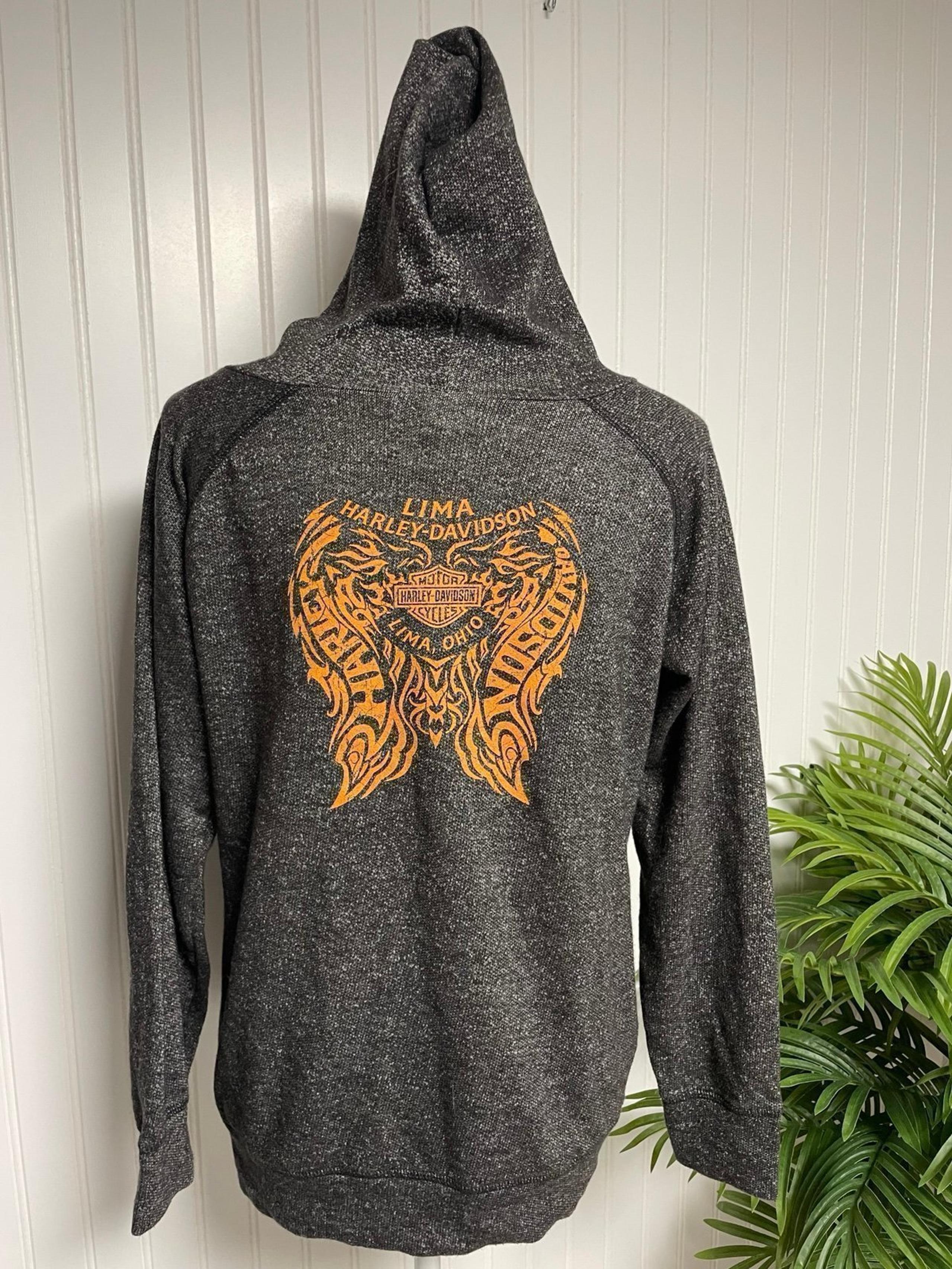 Harley-Davidson Vintage Tradition Lima Ohio Charcoal Sweatshirt Women’s M