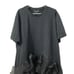 Cynthia Rowley Black Ruffle Oversized Midi Dress(Size Large)