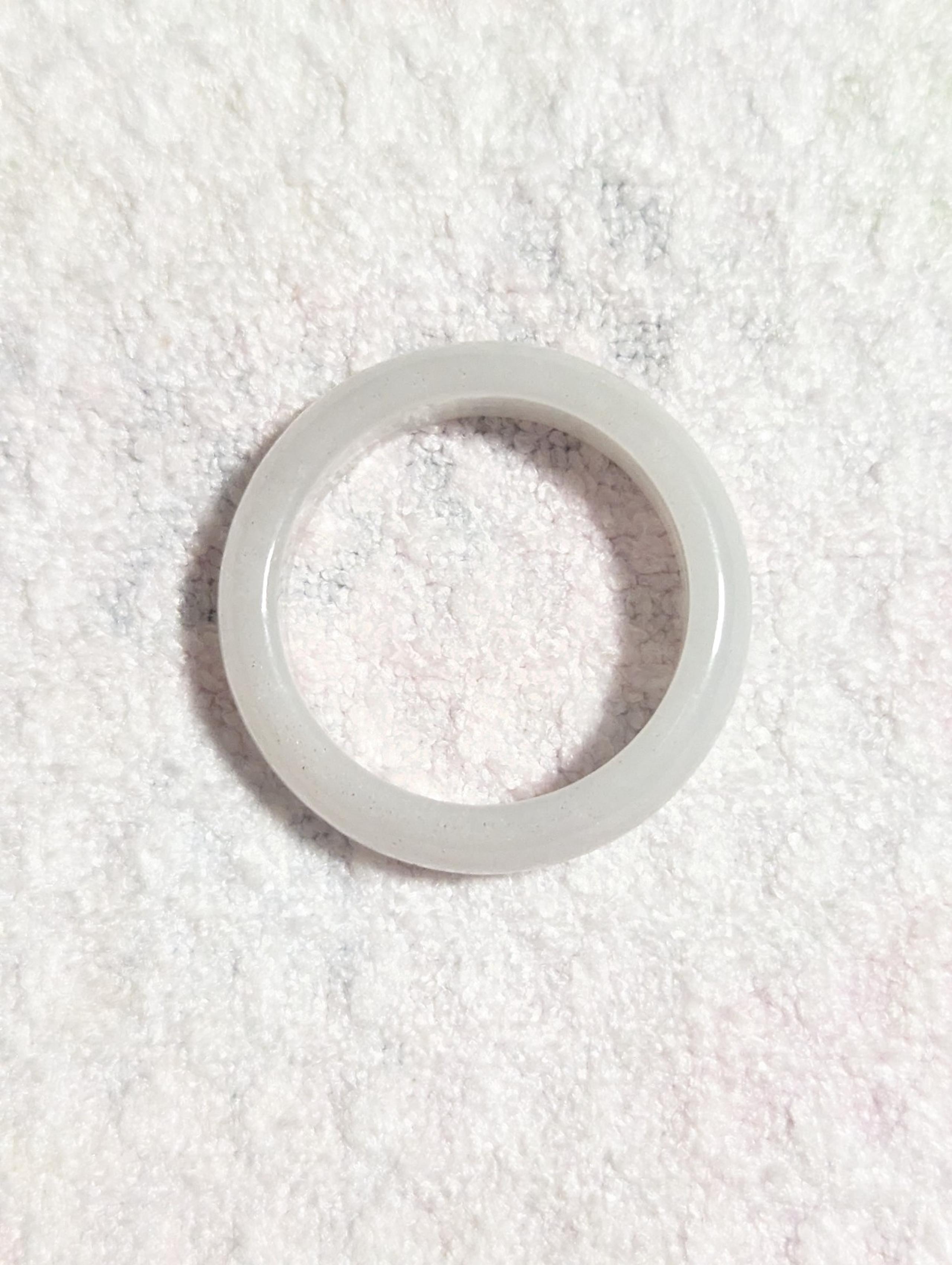 Natural Jade Ring - Size 9