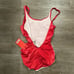 Diesel SOLID COLOR BFSW-ANTIOPE ONE PIECE SWIMSUIT WITH CONTRASTING TRIM