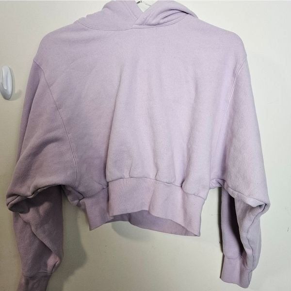 Aritzia TNA CozyAF Fleece Hoodie Lilac Lavender Small