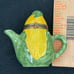 Limoges Trinket Box Peint Main Rochard France Corn Teapot Handpainted Paint Loss