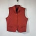 Talbots Burnt Orange Colored Quilted Vest