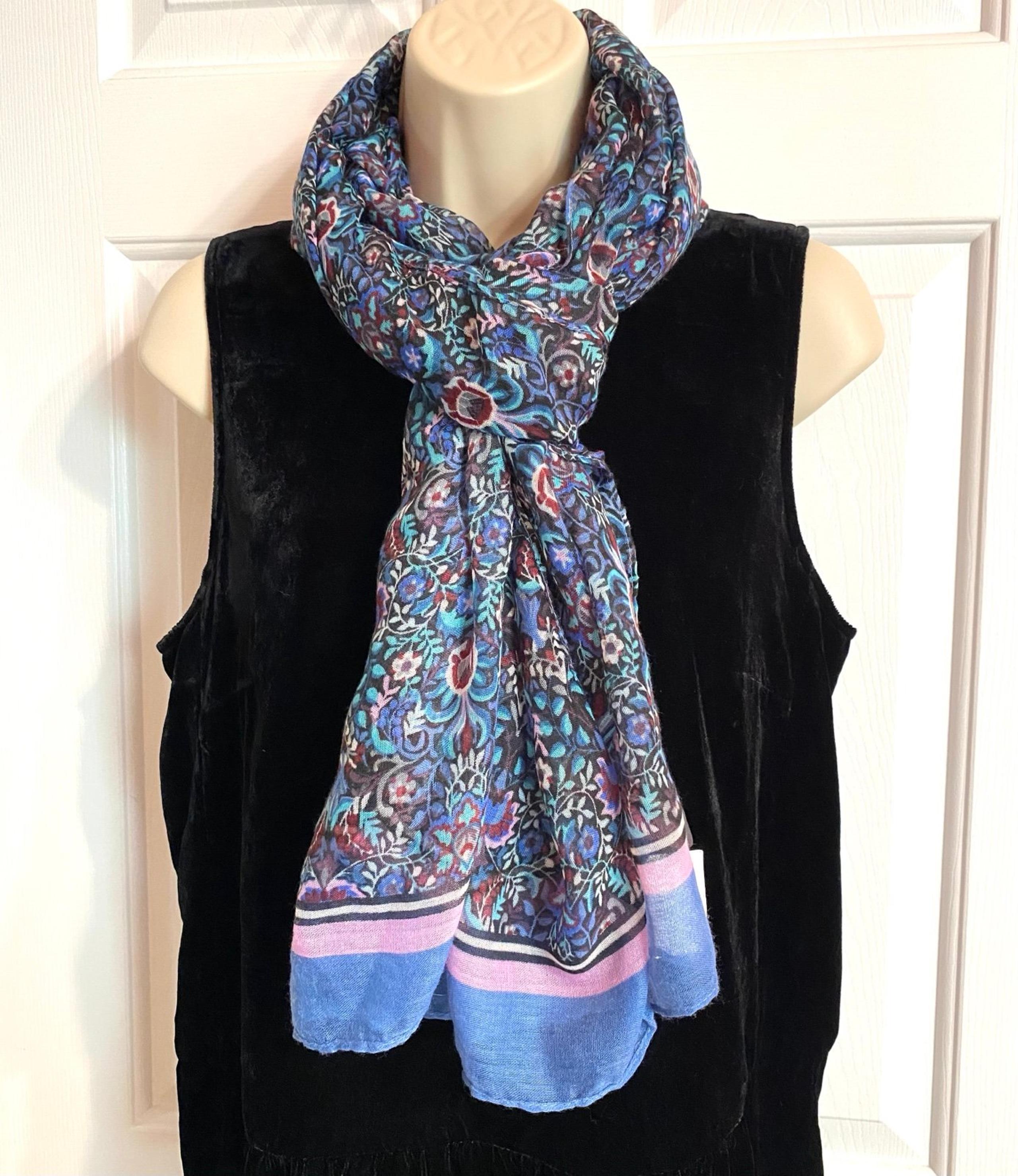 NWT The Limited Large Floral Scarf
