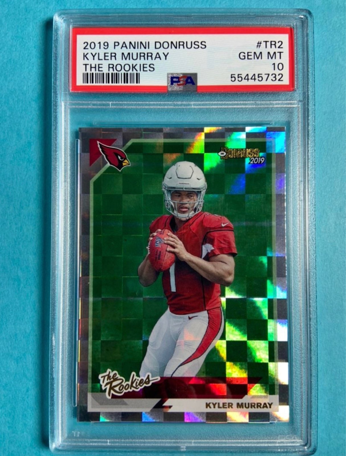 2019 Panini Donruss The Rookies #TR2 Kyler Murray RC Rookie PSA 10 Gem Mint