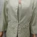 Vtg Jessica Howard Womens Set Pink Pleated Embroidered Lightweight Sz 14