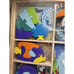 Vintage Melissa & Doug Puzzle Box Animal Shapes Puzzles Complete!