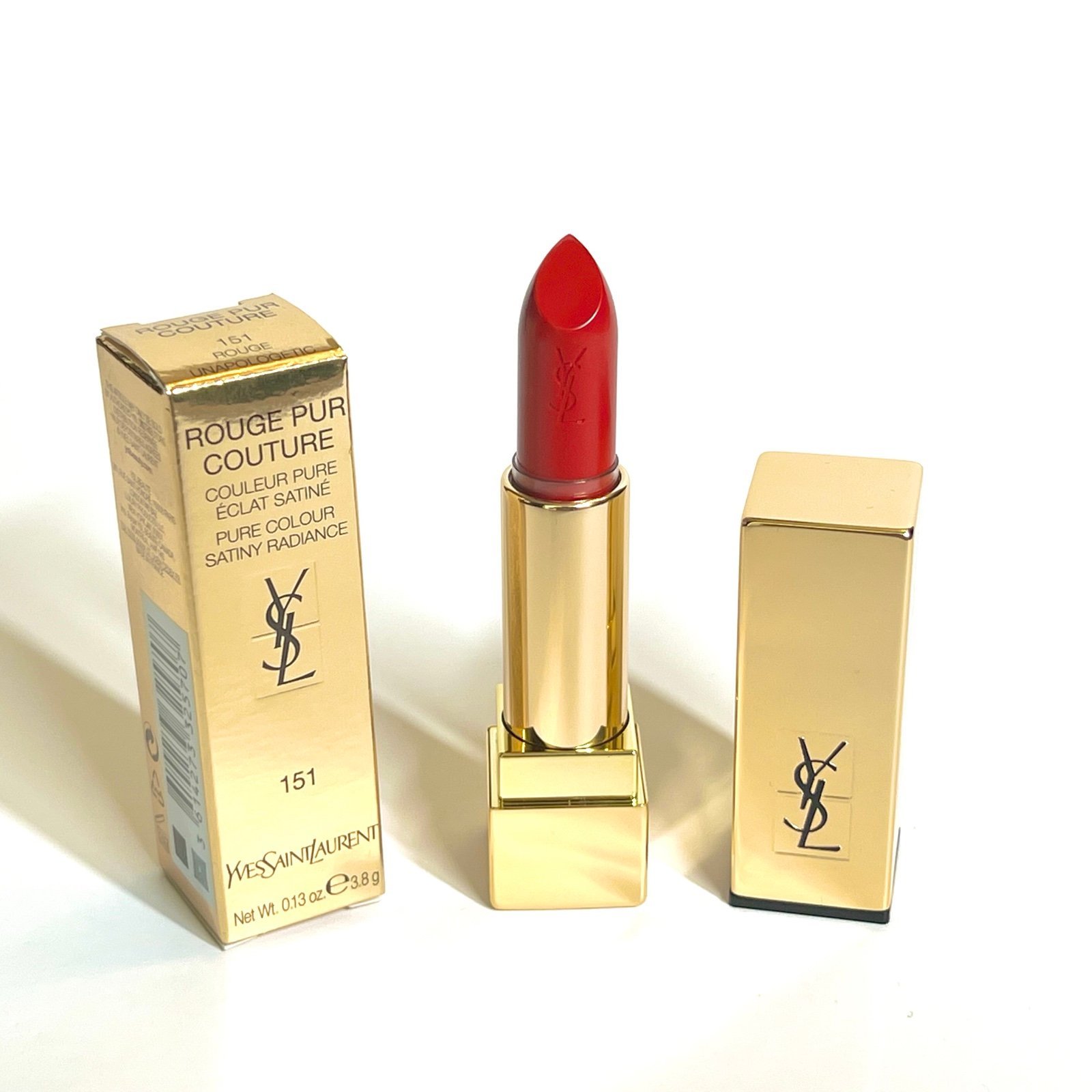 YSL - Rouge Pur Couture Lipstick - #151 Rouge Unapologetic - .13oz. (3.8g)