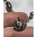 Vintage Midcentury Metal Capsule Lariat Neckalce