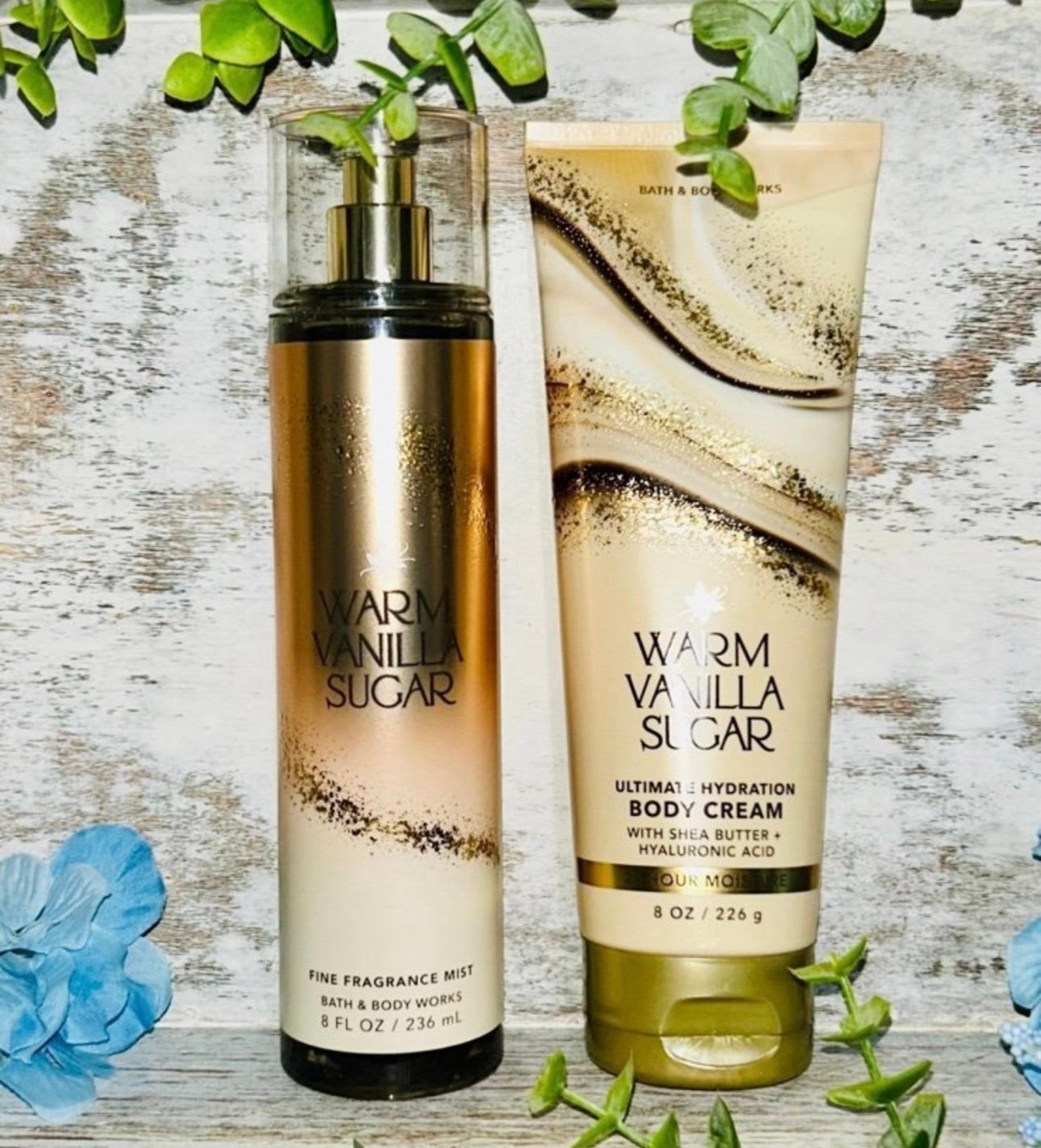 Bath & Body Works “WARM VANILLA SUGAR” Body Care Bundle