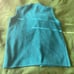 teal blue grandma sleeveless vest