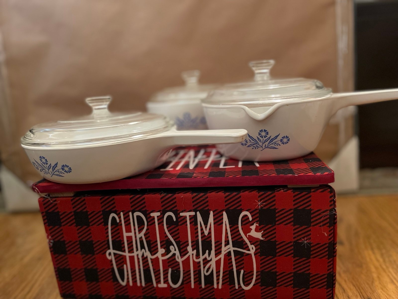 Corning ware 3 piece set saucepan